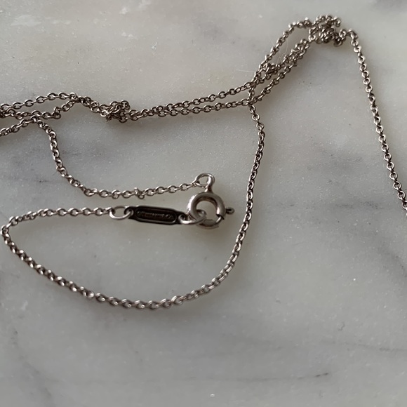 Tiffany & Co. Double Heart Mini Pendant Necklace - Picture 3 of 3